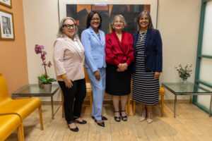 Dra. Heidi Figueroa Sarriera, Dra. Ibis Marie Rivera Manso, Dra.  Angélica Varela Llavona,  y Dra. Milagros Méndez