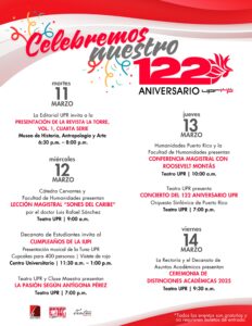 Afiche del 122 Aniversario